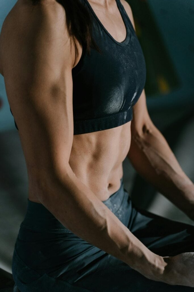 Women doing yoga